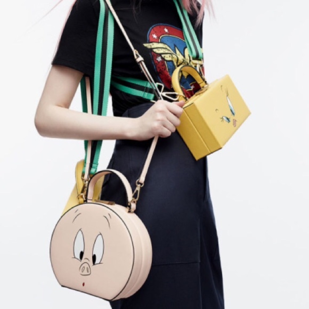 Zara round super cute porky purse